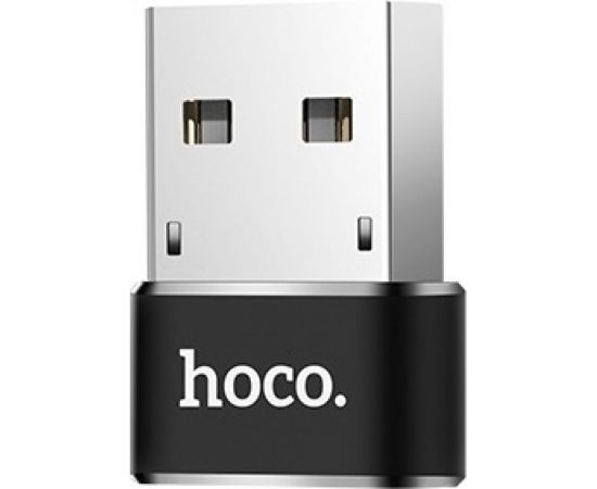 Переходник Hoco UA6 USB to Type-C, черный 800490 
