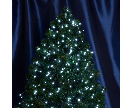 Светодиодная линейная гирлянда FERON CL09 10м + 2м 230V 5000К, c питанием от сети, зеленый шнур, 48177 