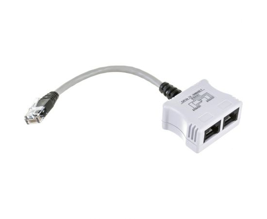 Разветвитель Hyperline SPL-YT4-E2-E2 RJ-45 4Pr.T568A/T568B 2 x 2Pr.10BASE-T 34525 