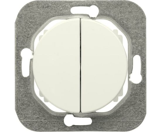 Механизм выключателя Bylectrica 2-клавишный, скрытая установка, серия ПРОВАНС, С510-3302 бежевый 