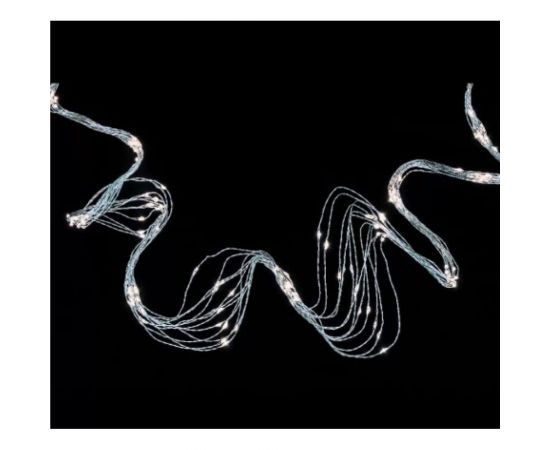 Гирлянда на елку FERON CL53 200 LED белый, 10 веток 20 лампочек, 2м+1м шнур, IP20 32984 