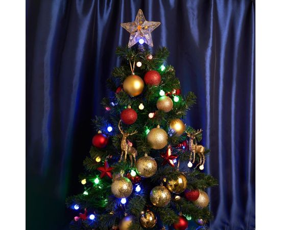 Светодиодная линейная гирлянда FERON CL32 20 м +3м 230V мультиколор, c питанием от сети, черный шнур, 48176 