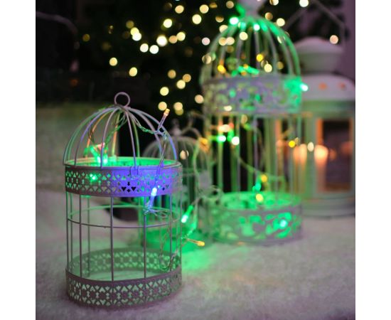 Светодиодная гирлянда NEON-NIGHT Твинкл-Лайт 8 режимов, 4м, 25 LED, прозрачный провод, мультиколор 303-169 – изображение 12