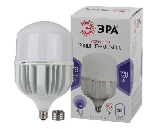 Светодиодная лампа ЭРА LED POWER T160 120W 6500 E27/E40 120Вт колокол Б0051794 – изображение 2