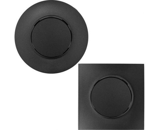 Механизм выключателя Bylectrica 1-клавишный, скрытая установка, серия ПРОВАНС, С110-3301 графит – изображение 2