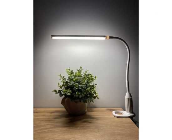 Настольный светильник Uniel светодиодный на струбцине TLD-572 White/LED/500Lm/4500K/Dimmer UL-00008663 – изображение 2