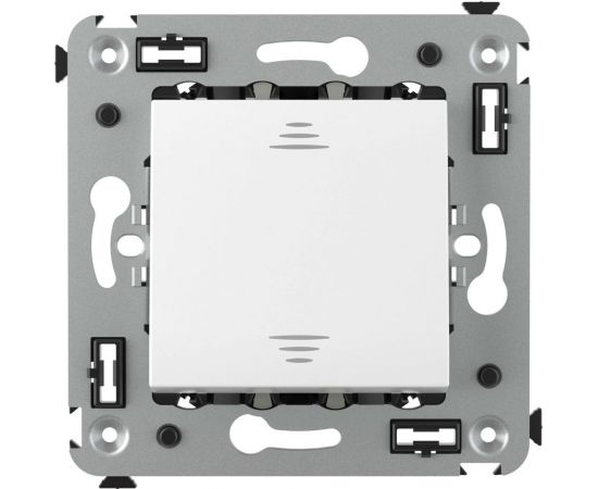 Одноклавишный выключатель DKC, Avanti, белое облако, в стену 4400103 – изображение 2