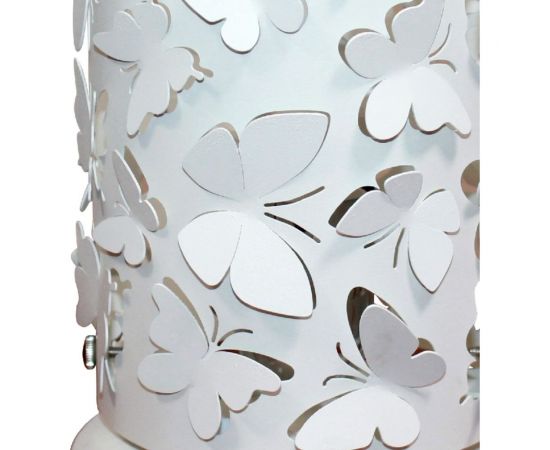 Настольный светильник ЭЛЕТЕХ Эффект ННБ 63-60-018 белый муар, шнур белый ИУ 1005404849 – изображение 2