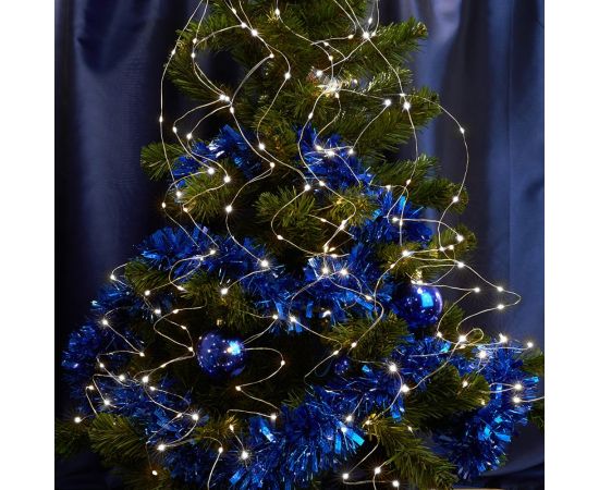 Гирлянда на елку FERON CL53 200 LED белый, 10 веток 20 лампочек, 2м+1м шнур, IP20 32984 – изображение 2