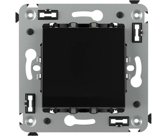 Одноклавишный выключатель в стену DKC, Avanti, черный квадрат 4402103 – изображение 2