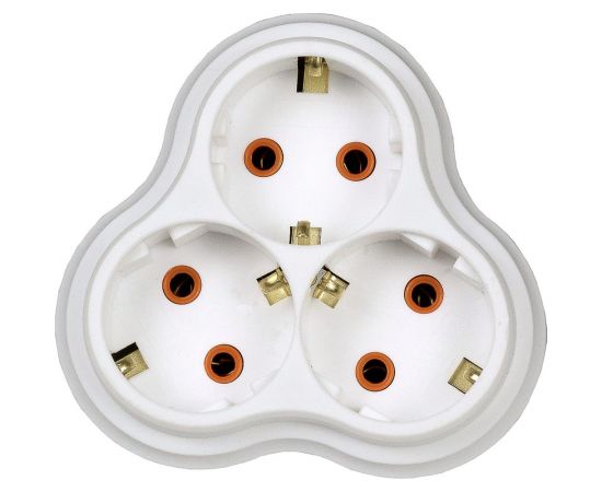 Электрический разветвитель на 3 розетки Alfa 40100009 – изображение 2