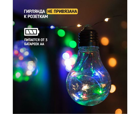 Светодиодная гирлянда Neon-Night Ретро-лампы, 3 м 303-079 – изображение 3