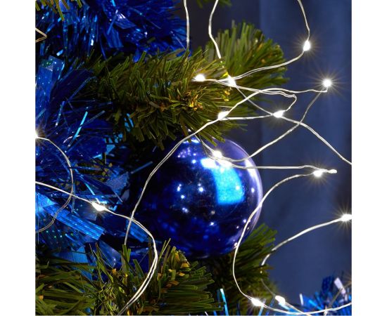 Гирлянда на елку FERON CL53 200 LED белый, 10 веток 20 лампочек, 2м+1м шнур, IP20 32984 – изображение 3