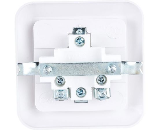 Выключатель Bylectrica 1-клавишная, скрытая установка 4А, серия Прочие изделия, белый, С14-003 – изображение 3