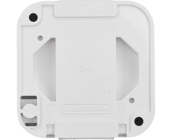 Выключатель Bylectrica 1-клавишный, открытая установка, 6А, проходной, IP54, серия ПРАЛЕСКА АКВА, белый, А610-868 – изображение 3