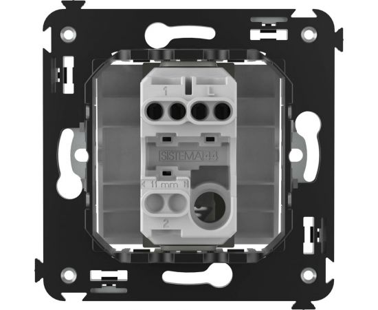 Одноклавишный выключатель DKC, Avanti, белое облако, в стену 4400103 – изображение 3