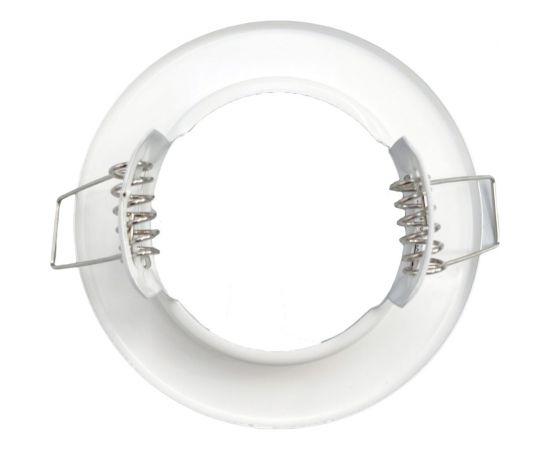 Встраиваемый светильник truEnergy с цоколем gu5.3 d80xh30мм ip20 белый/сталь 21201 – изображение 3