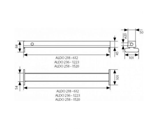 Линейный светильник KANLUX ALDO 158 4604 – изображение 3