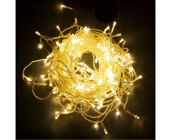 Гирлянда-дождь FERON CL20, 240LED, желтый, статичная, 2х2м+3м, IP44, 12W, 41624 – изображение 3