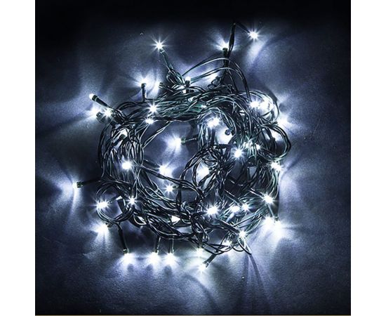 Линейная гирлянда FERON CL33 100 LED, СТАТИЧНОЕ СВЕЧЕНИЕ, 5000К, 10 м +1.5м черный шнур 32424 – изображение 3