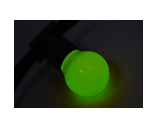 Лампа Neon-Night шар e27 3 LED диаметр 45 зеленая 405-114 – изображение 4