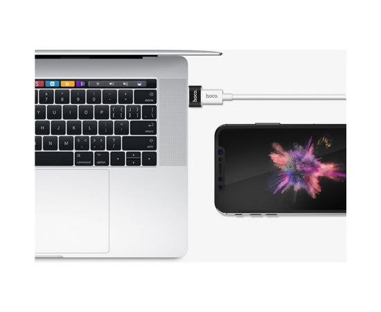 Переходник Hoco UA6 USB to Type-C, черный 800490 – изображение 4