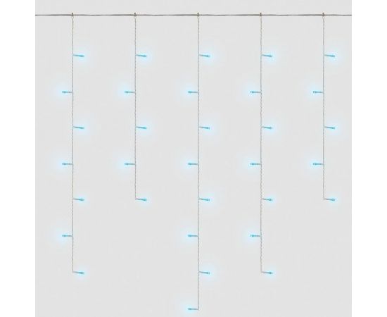 Гирлянда-дождь FERON CL24, 480LED, 5000К белый, статичная, 3х3м+3м, IP20, от сети 230V, 41627 – изображение 4