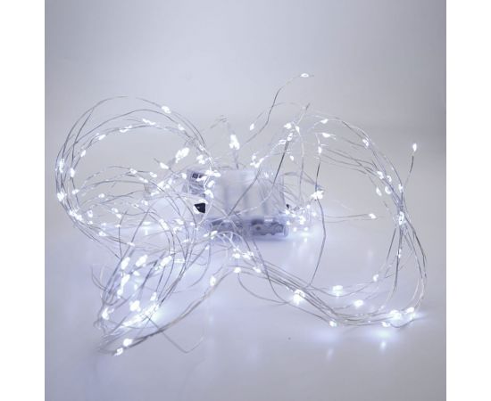 Гирлянда на елку FERON CL53 200 LED белый, 10 веток 20 лампочек, 2м+1м шнур, IP20 32984 – изображение 4