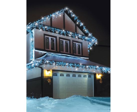 Электрогирлянда GLOS Сосульки 100 синих LED, 2м х 1м GL-SP9006-B – изображение 4