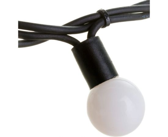 Гирлянда Neon-Night Мультишарики, диаметр 23 мм, 10м, 80 LED, RGB, черный каучук 303-599 – изображение 5