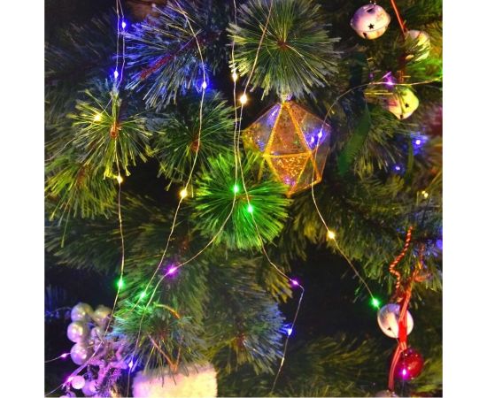 Электрогирлянда GLOS ""Звездные лучи"", 240 разноцветных нанодиодов GL2009-M – изображение 5