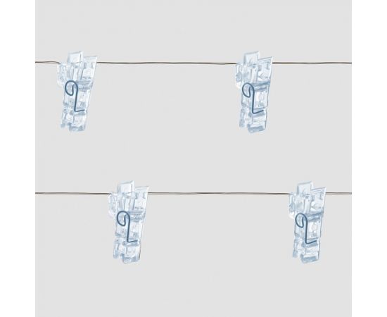 Линейная гирлянда FERON CL573 Прищепки 1.8 м, USB, 5000K 41651 – изображение 6