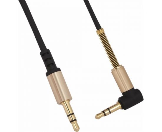 Аудио кабель Hoco UPA02, джек 3.5, угловой 1м, черный, 6957531025665 – изображение 7