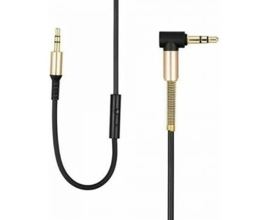 Аудио кабель Hoco UPA02, джек 3.5, угловой 1м, черный, 6957531025665 – изображение 8