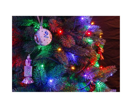 Светодиодная гирлянда NEON-NIGHT Твинкл-Лайт 8 режимов, 4м, 25 LED, прозрачный провод, мультиколор 303-169 – изображение 9