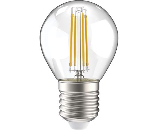 Лампа IEK серия 360, LED, G45, шар прозрачный, 7вт, 230В, 4000К, E27 LLF-G45-7-230-40-E27-CL 