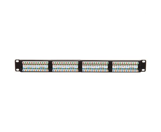 Патч-панель TWT 19 , 24 порта RJ-45, категория 6, UTP, 1U, PP24UTP/6 