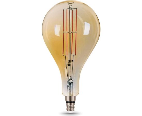 Лампа Gauss LED Vintage Filament A160 8W E27 160х300mm Golden 780lm 2400K 149802008 