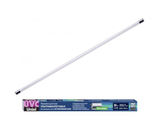 Ультрафиолетовая бактерицидная лампа Uniel UVCB/G13/CL EFL-T8-36 UL-00007278 