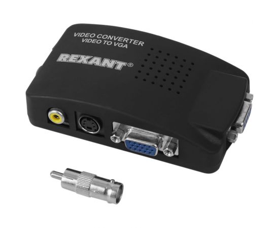 Конвертер REXANT BNC и S-video на VGA 1080р 17-6910 