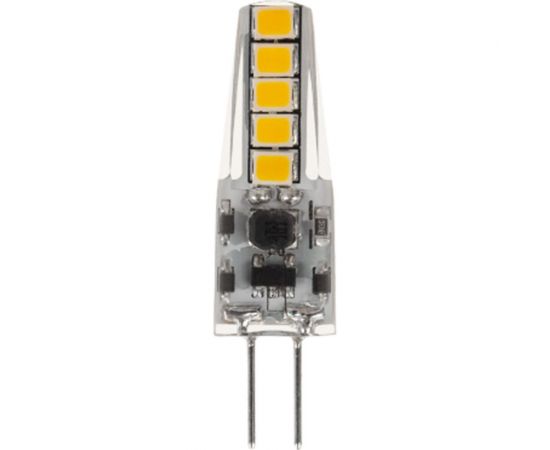 Светодиодная лампа REXANT JC-SILICON G4, 220 В, 2 Вт, 6500 K, холодный свет, силикон 604-5011 