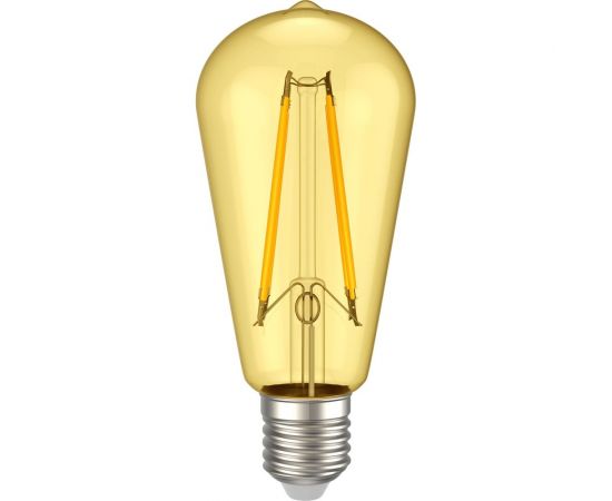 Лампа IEK LED ST64 золото 6вт 230В 2700К E27 серия 360 LLF-ST64-6-230-30-E27 -CLG 