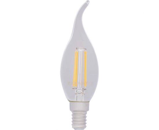 Филаментная лампа REXANT Свеча на ветру CN37 7.5 Вт 4000K E14 диммируемая 604-106 