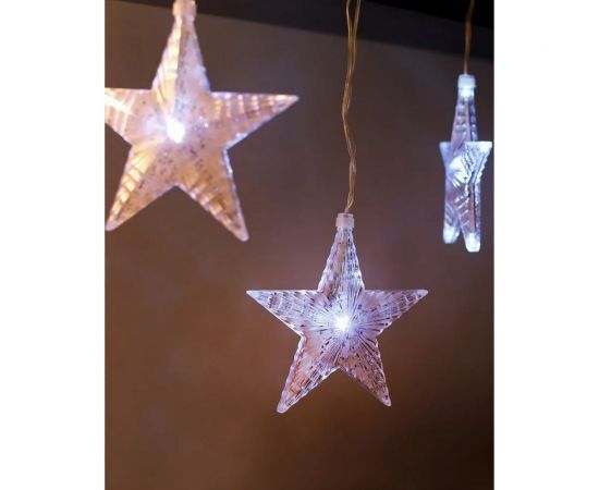 Электрогирлянда GLOS 6 сверкающих звезд, 156 LED GL7009 – изображение 2