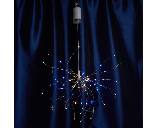 Линейная гирлянда FERON CL595, от батареек, 100 LED, мультиколор, статичная, IP20 41656 – изображение 2