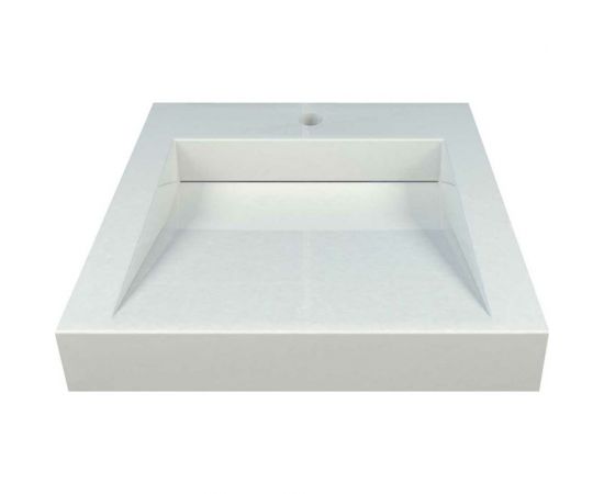 Раковина над стиральной машиной MARKO "БЛЮЗ" 60x55x10 с щелевым сливом 5031600 – изображение 2