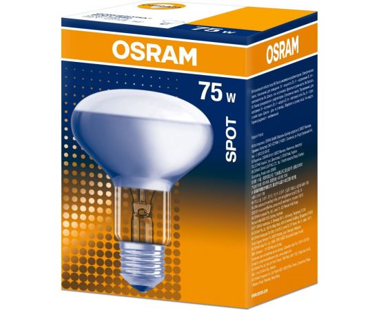 Лампа накаливания направленного света OSRAM CONC R80 75W 230V E27 FS1 4052899182356 – изображение 2