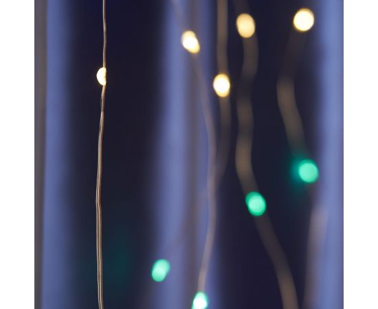 Светодиодная гирлянда FERON CL590 занавес 2х2 м + 2 м, мульти, USB 41637 – изображение 2