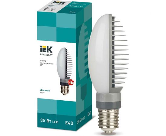 Лампа IEK LED HP 35Вт 120град 230В 5000К E40 поворотный цоколь LLE-HPR-035-230-50-E40 – изображение 2