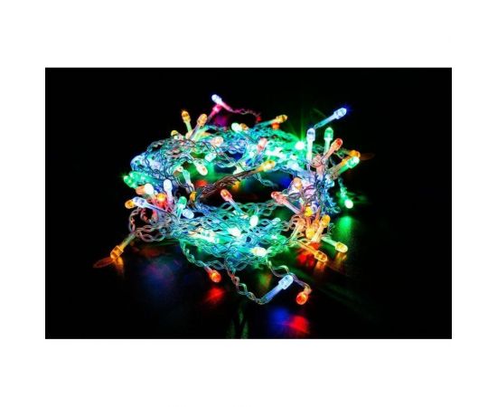 Электрогирлянда GLOS Сосульки, 2,4x0,4 м, 50 сверхъярких разноцветных светодиодов GL7021-M-T – изображение 3